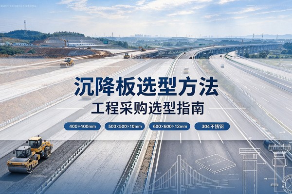九江沉降板选择方法