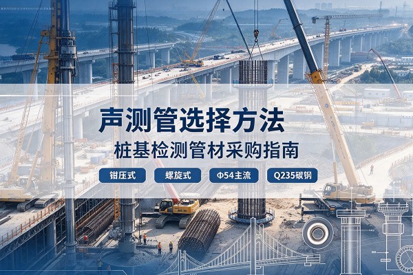 九江声测管选型标准
