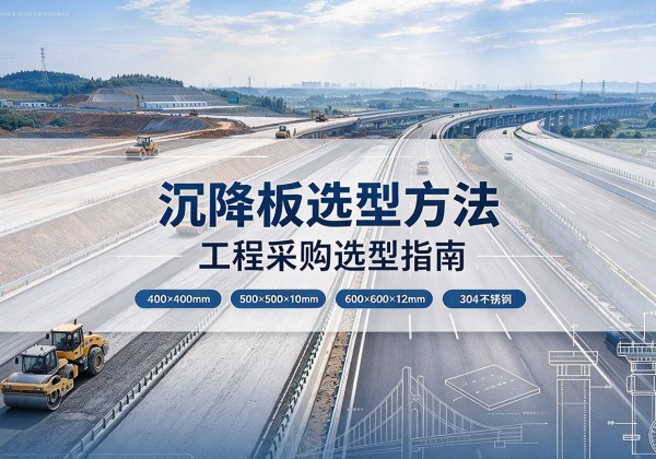 九江沉降板选择方法